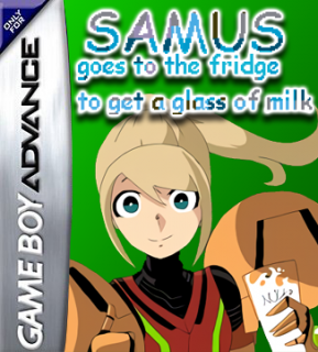 ~Hack~ Samus Goes to the Fridge to Get a Glass of Milk