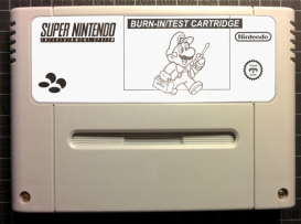 ~Test Kit~ SNES Burn-in Test Cartridge