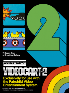 Videocart-02: Desert Fox & Shooting Gallery