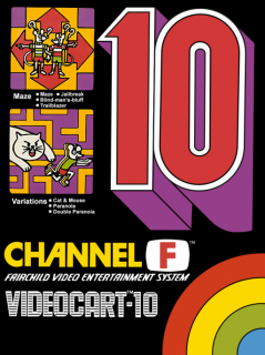 Videocart-10: Maze, Jailbreak, Blind-Man's-Bluff, Trailblazer