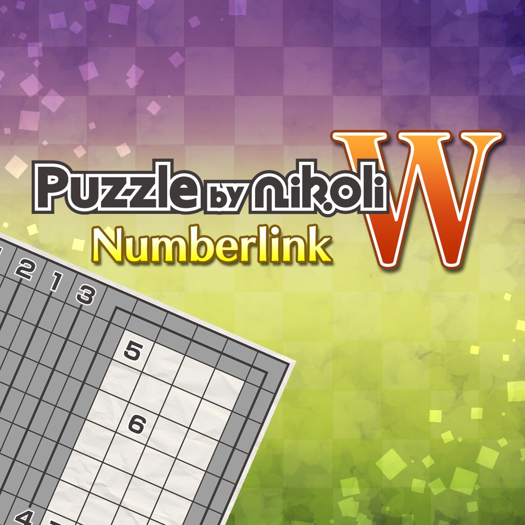 Puzzle by Nikoli W Numberlink (Windows)