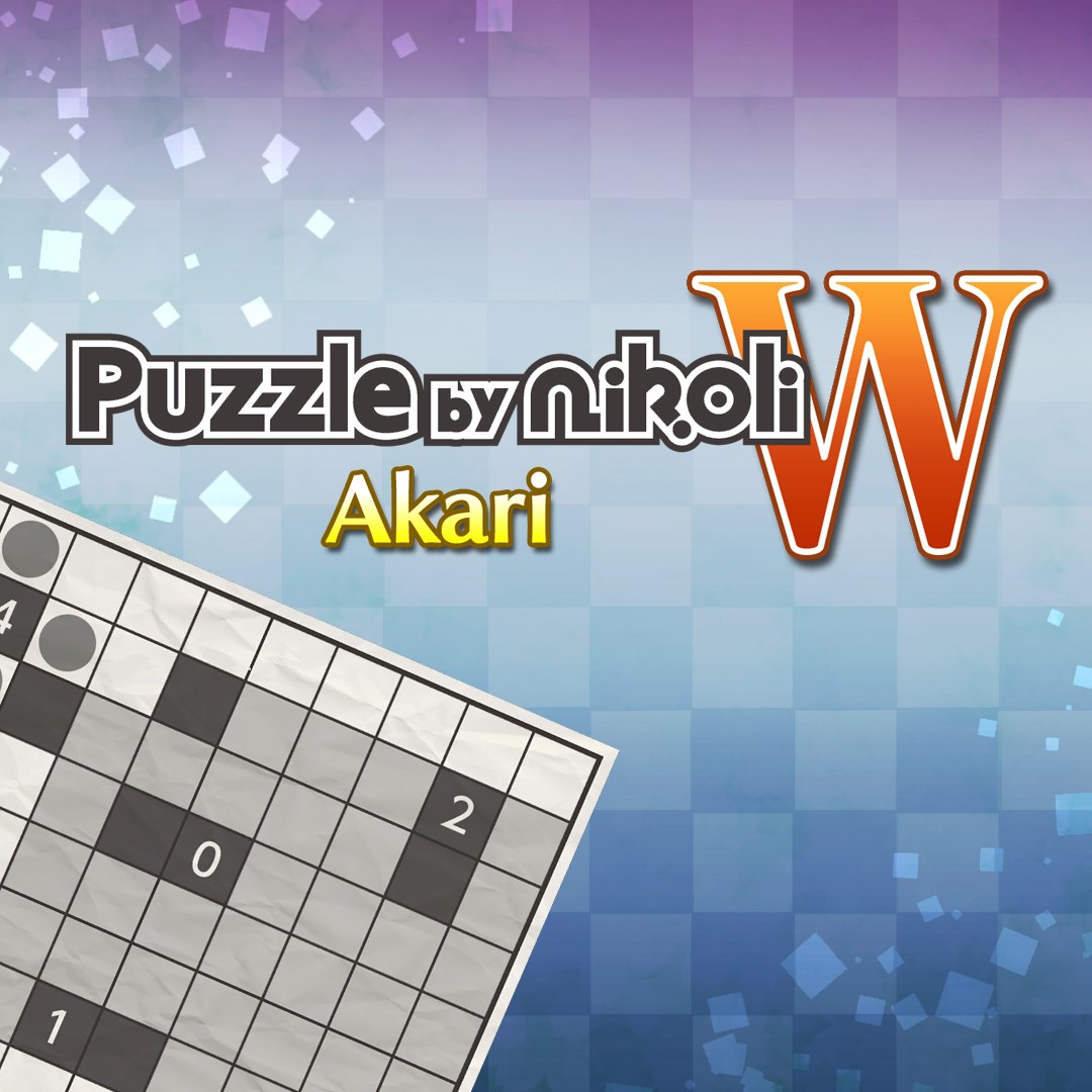 Puzzle by Nikoli W Akari (Windows)