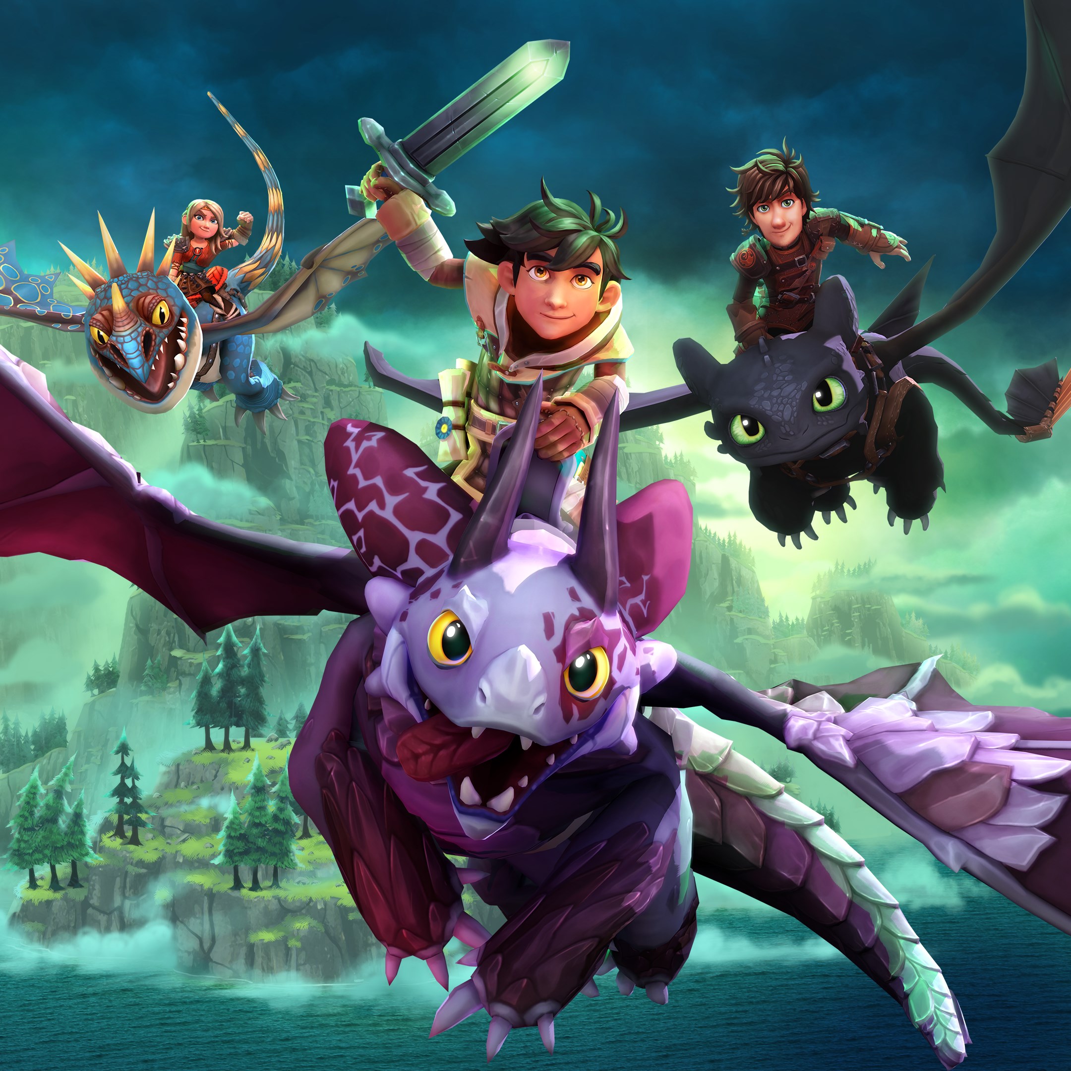 DreamWorks Dragons Dawn of New Riders